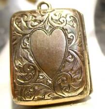solid gold locket for sale  PENZANCE