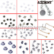 Used, AZDENT Dental Orthodontic Lingual Button Bondable Round /Rectangular Mesh Base for sale  Shipping to South Africa