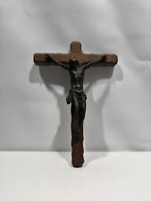 Antique wooden crucifix d'occasion  Expédié en Belgium