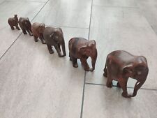 Elefanten figuren holz gebraucht kaufen  Rodenbach