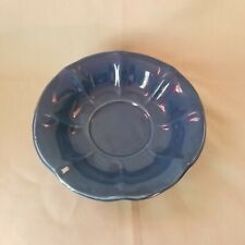 Vintage McCoy Pottery Blue Pedestal Wash Bowl Basin  Made in USA for sale  Shipping to South Africa