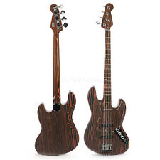 Hot Sell 4String Full 5A Zebrawood Baixo Elétrico Transparente Pickguard comprar usado  Enviando para Brazil