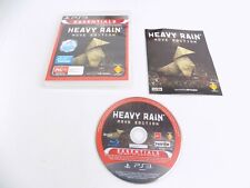 Disco perfeito Playstation 3 PS3 Essentials Heavy Rain Move Edition frete grátis comprar usado  Enviando para Brazil