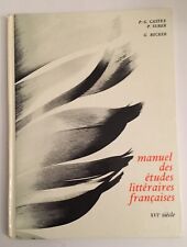 Manuel études littéraires d'occasion  France