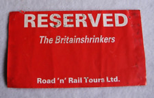 Reserved britain shrinkers for sale  NOTTINGHAM