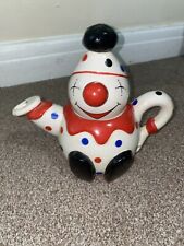 Vintage clown teapot for sale  WELLING