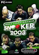 Championship snooker 2003 gebraucht kaufen  Berlin
