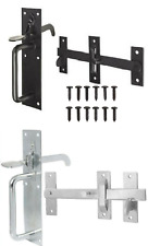 Suffolk Thumb Gate Latch Heavy Duty Cottage Door Shed Lock Black and Galvanised for sale  Shipping to South Africa