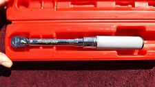 SNAP-ON *NEAR MINT!* 1/4" DRIVE QD1R50 TORQUE WRENCH!  COSTS $388.00 NEW! for sale  Shipping to South Africa