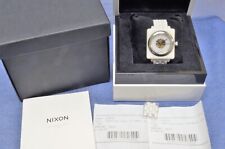 Novo na Caixa NIXON Relógio Automático Masculino/Feminino de Cerâmica Branca The Debutant A138-100 comprar usado  Enviando para Brazil