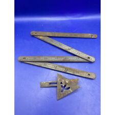 Usado, Regla de medición de metal plegable de colección taller de carpintería herramienta de construcción de carpintería segunda mano  Embacar hacia Argentina