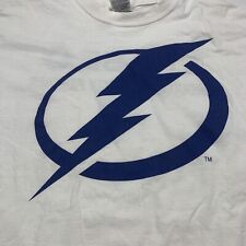 Camiseta de hóquei vintage Tampa Bay Lighting logotipo NHL Chase Bank masculina GG comprar usado  Enviando para Brazil