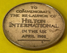 Hilton hotel medallion for sale  LONDON