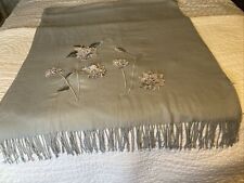 Pashmina shawl silver for sale  PAISLEY