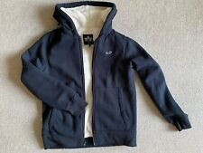 Hollister hoodie sherpa for sale  SURBITON