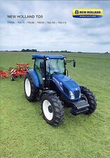 New Holland TD5 09 / 2014 catalogue brochure tracteur tractor polonais, używany na sprzedaż  PL