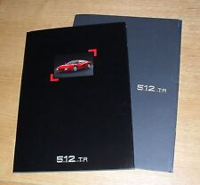 Ferrari 512tr brochure for sale  FAREHAM