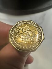 gold sovereign ring for sale  WORCESTER