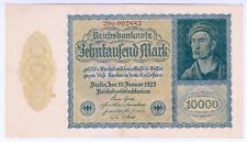 1922 Alemania 10000 marcos Reichbankbillete papel moneda billetes moneda segunda mano  Embacar hacia Argentina