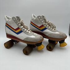 1980 Patines de patines Zapatillas Gratis Antiguas Vintage Unisex Talla 8 Hombres 10 Mujeres segunda mano  Embacar hacia Argentina