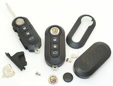 Kit Guscio Telecomando Completo Chiave FIAT Punto ABARTH 500 595 695 + LOGO na sprzedaż  Wysyłka do Poland