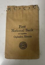 Vintage bank bag for sale  Winder