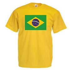 Usado, Camiseta para niños con bandera de Brasil segunda mano  Embacar hacia Argentina