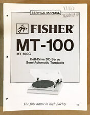 Fisher 100 record for sale  Portland
