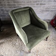 velvet armchair for sale  HUDDERSFIELD