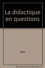 Didactique questions d'occasion  France