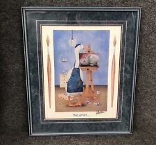 framed bullas print signed for sale  Boise