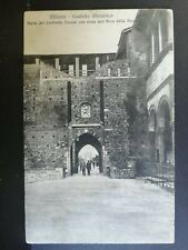 Cartolina milano castello usato  Italia