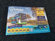 Purbeck breezer timetable for sale  POOLE