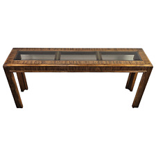 wood console sofa table for sale  San Jose