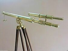 Brass telescope double d'occasion  Expédié en Belgium