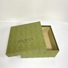 GUCCI BEAUTY Autêntica Caixa de Armazenamento de Presente Vazia 10”x10”x4” Verde comprar usado  Enviando para Brazil