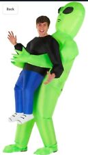 Green alien inflatable for sale  LEICESTER