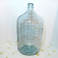 Vintage VR 5 Gallon Glass Water Bottle Jug Carboy Demijohn Blue Tint Home-Brew for sale  Shipping to Canada