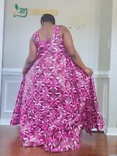 Used, African Print Long Flowing Dress for sale  Shipping to South Africa