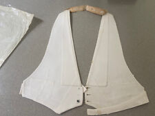 Vintage white waistcoat for sale  ESHER