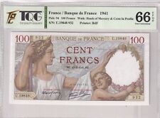 1941 100 francs for sale  Shipping to Ireland