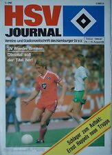 PROGRAMA 1986/87 HSV Hamburger SV - Werder Bremen comprar usado  Enviando para Brazil