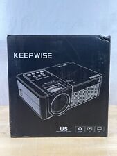 MINI PROJETOR KEPWISE WI-FI - PJ1551 - BRANCO - NOVO - PARA TV E COMPUTADOR, usado comprar usado  Enviando para Brazil