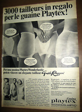 Pubblicita vintage playtex usato  San Giovanni La Punta