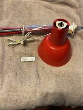 Usado, Clipe articulado vintage vermelho Luxo na lâmpada de desenho, funciona muito bem comprar usado  Enviando para Brazil