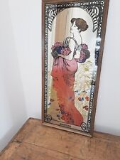 Framed wooden mirror for sale  SOUTHAMPTON