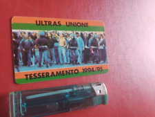 Tessere card ultras usato  Italia