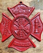 Red fireman plaque for sale  Judsonia