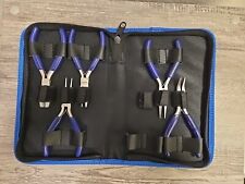 Conjunto de 6 peças de alicate para joalheiros WORKPRO kit de ferramentas para joias com bolsa fácil de transportar, usado comprar usado  Enviando para Brazil