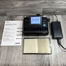 Used, Canon Selphy CP1300 Black 3.2" Display Wireless Wi-Fi USB Compact Photo Printer for sale  Shipping to South Africa